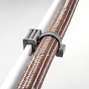 stainless steel cable tie / polyamide / UV-resistant