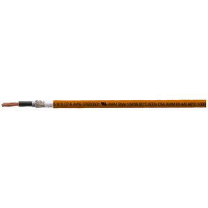 single-conductor electrical cable / power / flame-retardant / oil-resistant