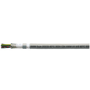 data electrical cable / DIN / with copper screen / oil-resistant