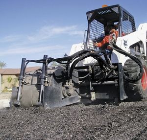 skid steer loader cold planer