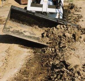 skid steer loader bucket