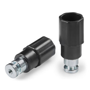 knurled control knob