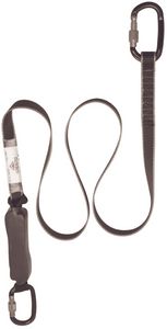webbing fall arrest lanyard