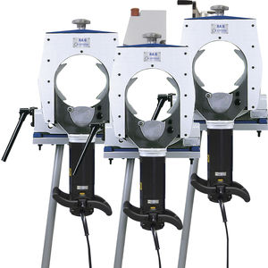 orbital pipe cutting and beveling machine / portable