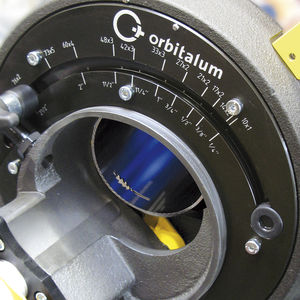 orbital pipe cutting and beveling machine / portable