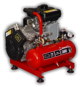 piston engine-driven compressor