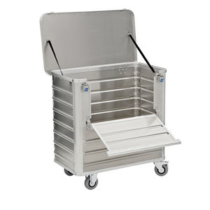 transport cart / aluminum / multipurpose / waste