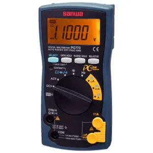 Digital multimeter - CD771 - Sanwa Electric Instrument - portable