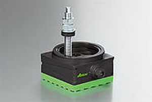 machine foot / elastomer / fixed / anchorable