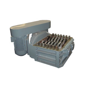 double-shaft shredder / metal / rugged