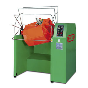 rotating barrels finishing machine