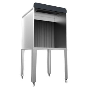 open spray booth