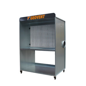 open spray booth