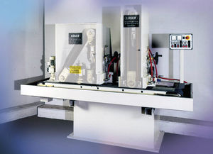 surface grinding machine / for metal sheets / PLC-controlled