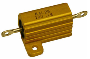 wire-wound resistor / SMD / axial-lead / aluminum-housed