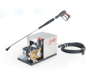 cold water cleaner / three-phase / mobile / high-pressure