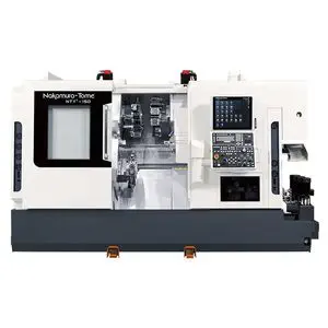 Cnc Turning Center Wt 100 Nakamura Tome Precision Industry 4 Axis Compact Double Turret Cnc Turning Center Wt 100 Nakamura Tome Precision Industry 4 Axis Compact Double Turret