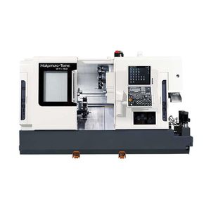 CNC milling-turning center / horizontal / two-spindle / double-turret