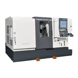 Cnc Turning Center Wt 100 Nakamura Tome Precision Industry 4 Axis Compact Double Turret