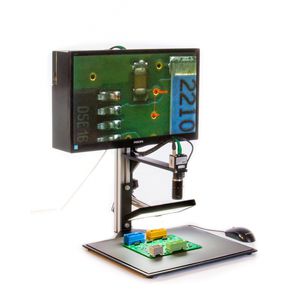 measuring video microscope