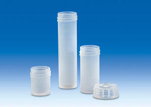 cylindrical vial