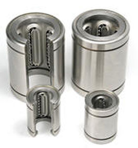 linear ball bearing / open / stainless steel