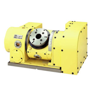 motor-driven rotary table / tilting / for machining centers / rotating