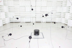 acoustic anechoic test chamber