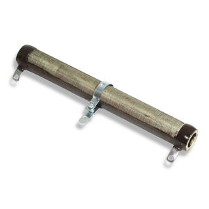 wire-wound resistor / with mounting bracket / adjustable power / flame-retardant