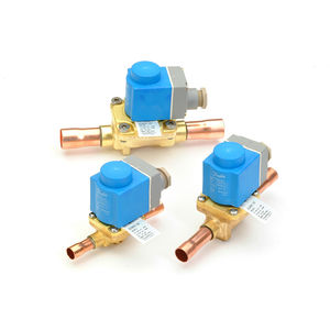 direct-operated solenoid valve / NC / NO / for gas