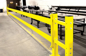 packaging line restricted-access barrier system 1