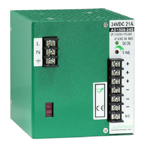 AC/DC power supply / dual-output / DIN rail / compact