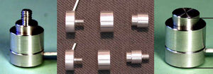compression load cell / canister / precision / strain gauge