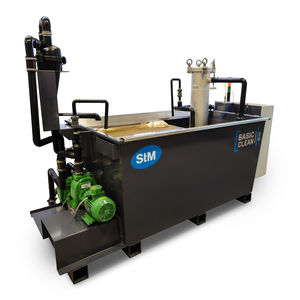 abrasive rinsing machine