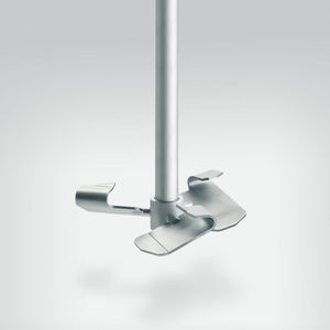 3-blade impeller / for agitators / radial-flow / axial-flow