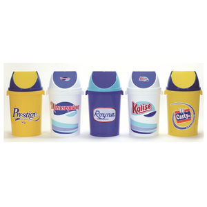 plastic waste bin