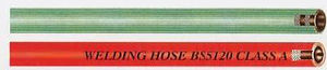 oxygen hose / for welding / synthetic rubber / abrasion-resistant