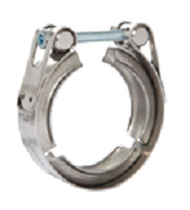 zinc-coated steel hose clamp