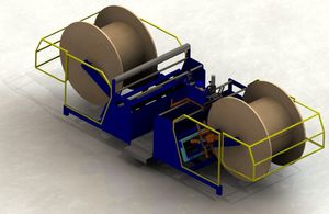 cable drum unwinder