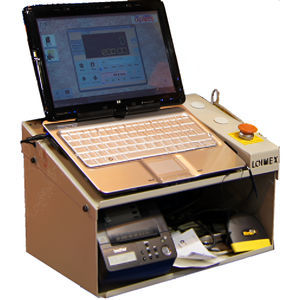 control panel with touchscreen