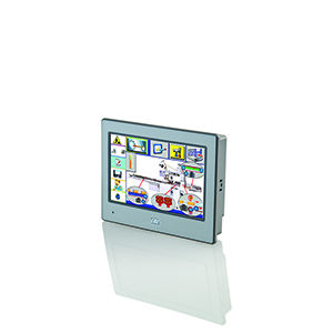 HMI with touch screen