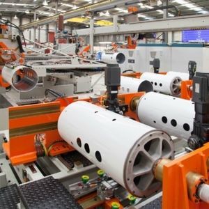 water heater production line