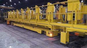 handling automatic guided vehicle / for warehouses