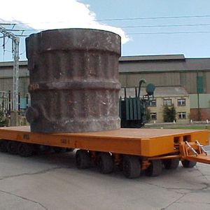 flatbed trailer