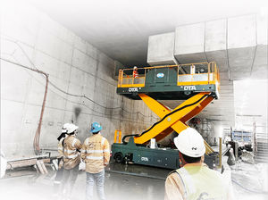 electric self-propelled trailer 1