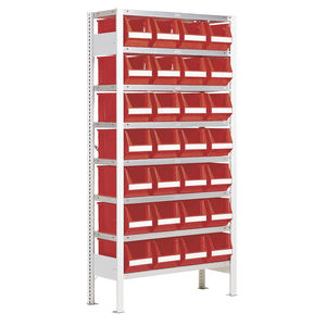 workshop rack system / box / with shelves