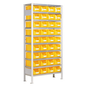 workshop rack system / box / with shelves
