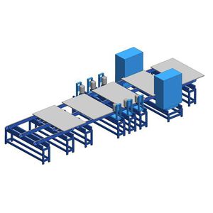 horizontal trimming machine