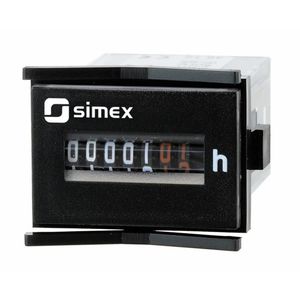 Panel Mount Timer, Compact, LCD, 9999.9 h, 999999.9 h, 24 mm, 48 mm