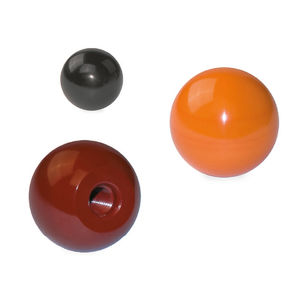 threaded knob / ball / in plastic